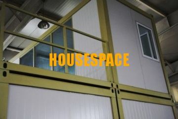 Foldable Container For Exhibitions – Modular, Mobile, Galvanized Steel Sturcture