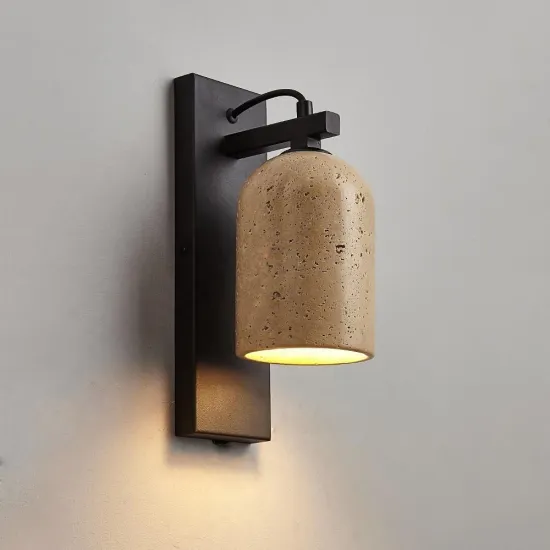 Modern Decorative Indoor Stone Wall Lamp for Home and Hotel