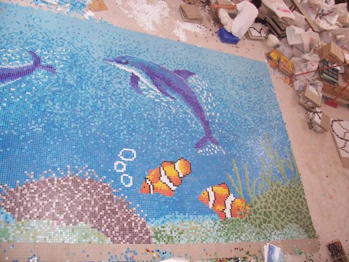 Mosaic Tile for Swimming Pool 2