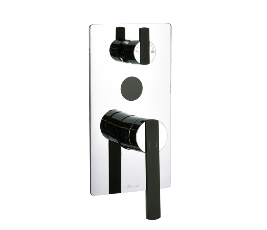 Concealed rainfall shower mixer LED intelligent digital wall mounted mixer bathroom shower faucet