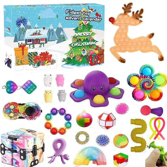 Christmas Mystery Box Toys: 24 Days of Fidget Fun in a Blind Box Gift