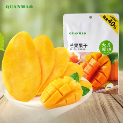 Sweet Dried Mango Slices for Snacking