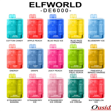 OEM ElfWorld DE6000 Disposable Vape