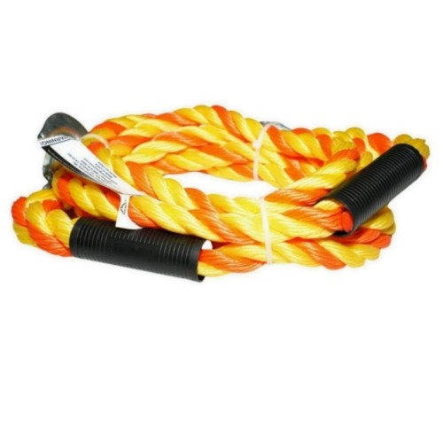 Tow rope with hooks