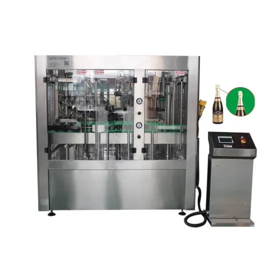 Automatic Beverage Filling Line Machine for Wine and Whiskey Bottles
