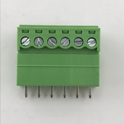 3.5mm pitch PCB 6 way terminal block