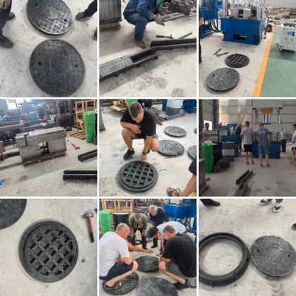 High-Quality Plastic Manhole Cover Manufacturing Line
