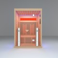 Sala de Sauna de Luxo de Luxo Hemlock de Hemlock Canadense de 2 pessoas