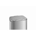 Stylish Rectangular Stainless Steel Trash Can