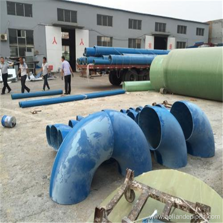 FRP/GRP/Fiberglass Pipe Fitting Elbow with Low Installation