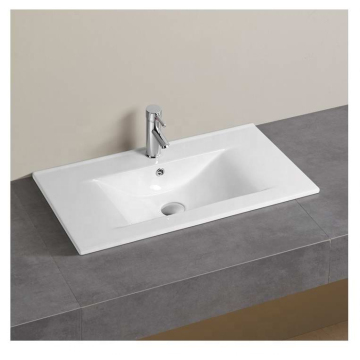 Ceramic Thin Edge Wash Basin Bathroom Sink K-60DA