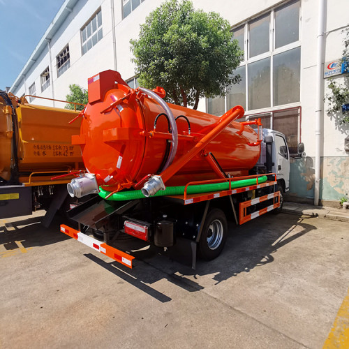 Dongfeng небольшие вакуумные канализационные грузовики