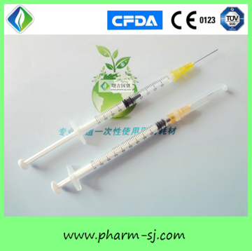 Private Label Health & Medical Products Plastic Syringe 1ml Made in China