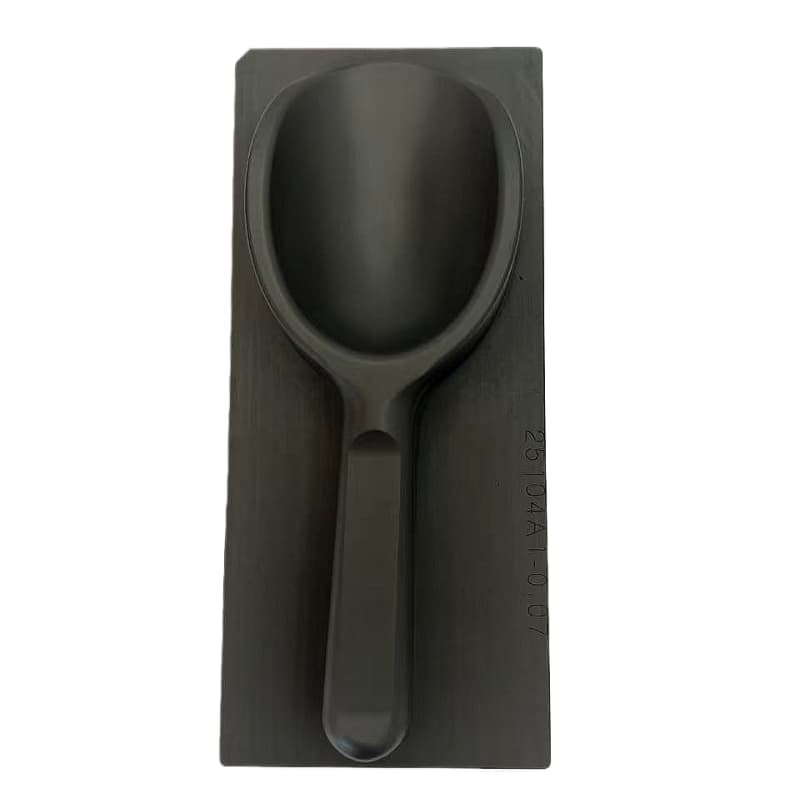 Custom Graphite Mold for Shovel-Shaped Spoon Component