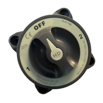 500A High Current Selector 3 Position Cut Off Switch Gray Color 11003 Type HD Series Blue Sea Type Switch