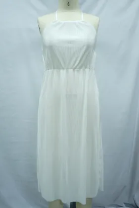 Open back women's long skirt
