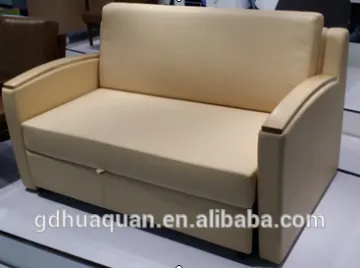 folding leather sofa bed A581