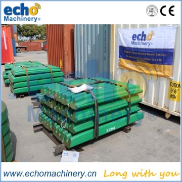 manganese steel Terex Pegson 900x600 swing and fixed jaws for jaw crusher