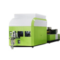 Rotary wheel blow molding machine