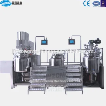 Jinzong cosmetic homogenizer mixer cream emulsion machine