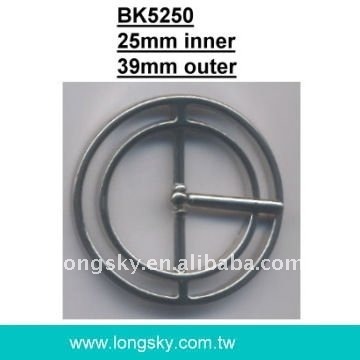 Zinc buckle with prong (#BK5250/25mm inner)