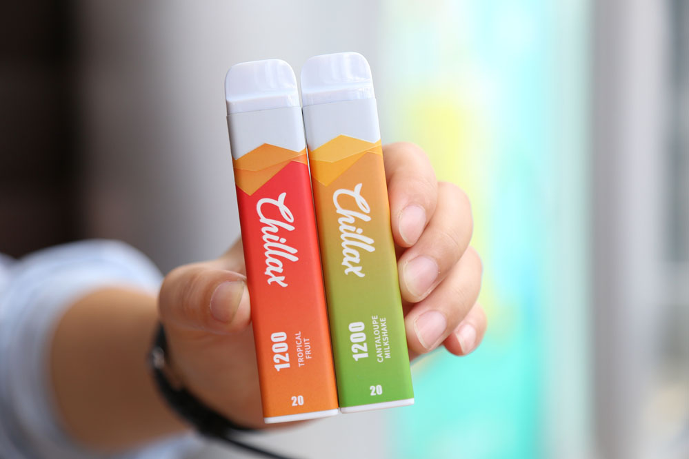 Chillax 1200 Vape Kit Box Vape Disposable