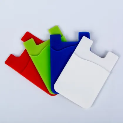 Promotion multicolor 3M Silicone Card holder