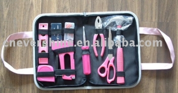 pink tool set