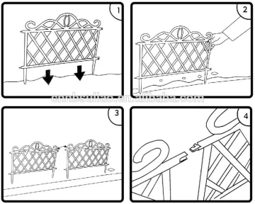 vegetable garden fencing/small garden fencing