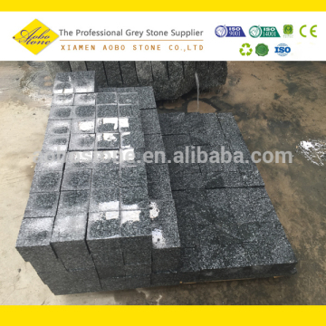 Cheap Sesame Grey Granite Cube Stone For Walkway
