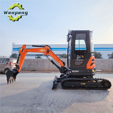 2.5Ton Mini Crawler Excavator with Yanmar Engine