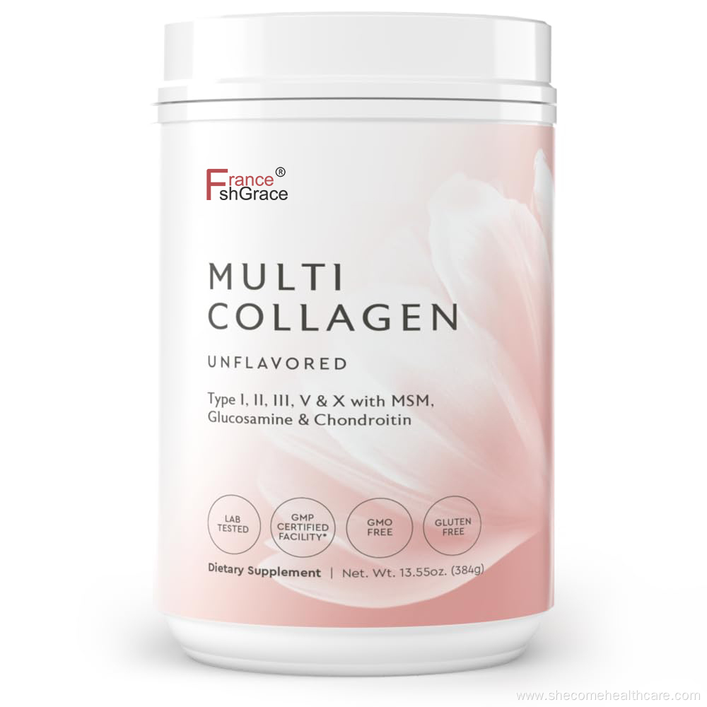Wholesale Hydrolyzed Multi Collagen Peptides Powder