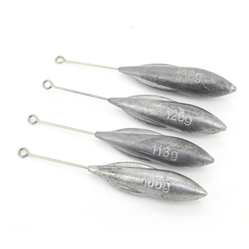 SP Plomo Aletas Surf Casting Sinkers - 100g to 130g Fishing Lead Weights