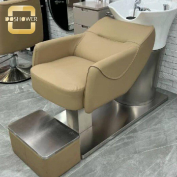 Buff Luxury Electric Shampoo Bed with Massage Features - One-Stop Hair Salon Furniture Solution