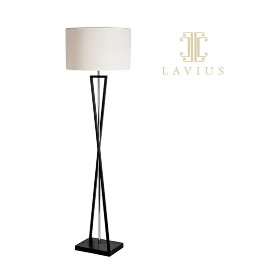 Floor lamp for hotel lounge