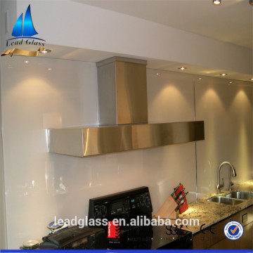 Toughened Back Painted Glass Panel Backsplash