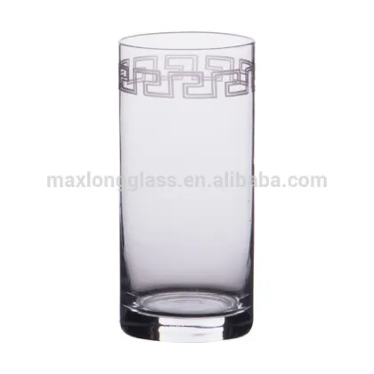 Highball glass Cutting patterns bellow rim