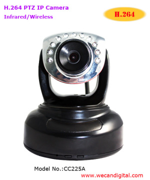 H.264 Wireless Infrared PTZ IP Camera