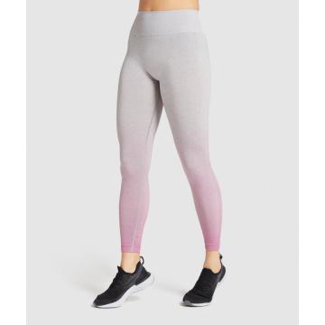 Passen Sie Ombre Seamless Womens Yoga Wear an