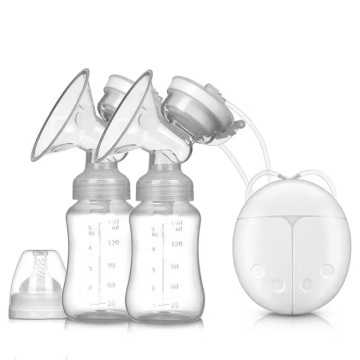 Double column electric breast pump