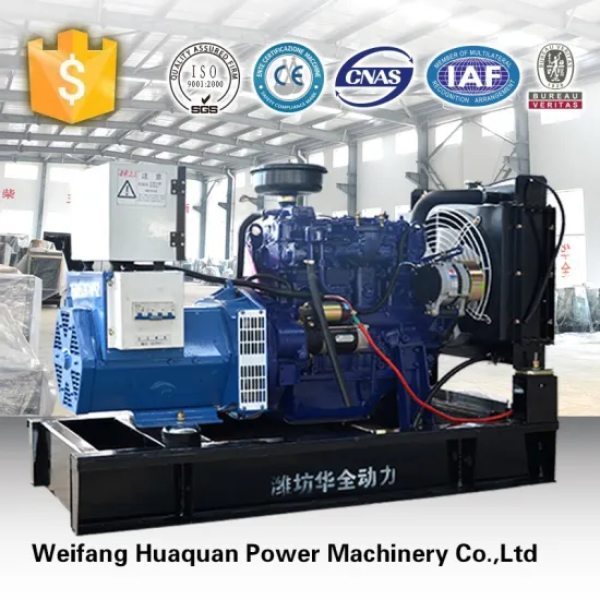 OEM high quality open type generator 20kw , water cooled magnetic and eletric diesel generator for sale