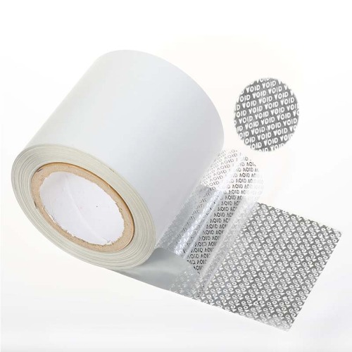 Self-Adhesive Label Material Customized Tamper Proof Metal Self-Adhesive Label Sticker Factory