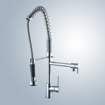 Single Handle Kitchen Tap with Pull-out Spout