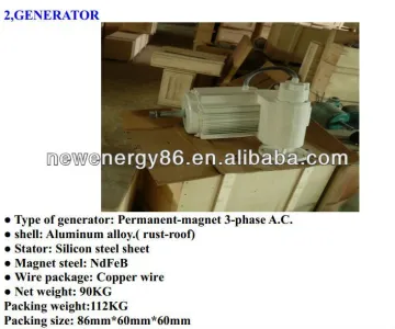 FD4.0-2KW HAWT 3 phase permanent mneodymium magnets wind power generator with CE and VDE