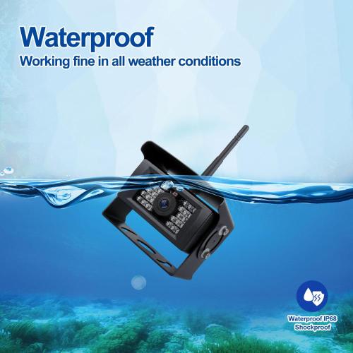 Waterproof Wifi Backup Camera with Night Vision