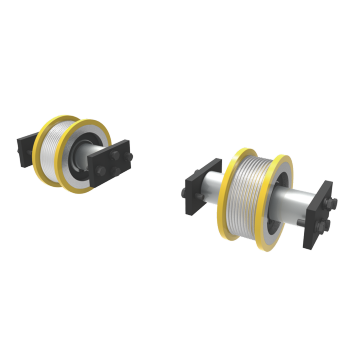 Katrol penghitung lift terpisah