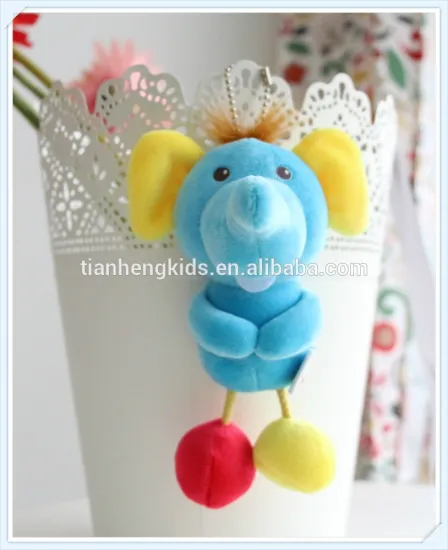 Decorative plush toys friend gifts Lovely Colorful Hawaii Series - Elephant Hanging Plush