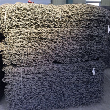 hexagonal netting gabion basket for stone wall