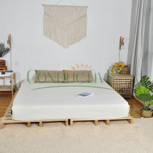 Conductive Earth Connection Ground Bed fitted Sheet sleeping