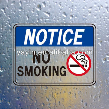 Transparent and waterproof static sticker